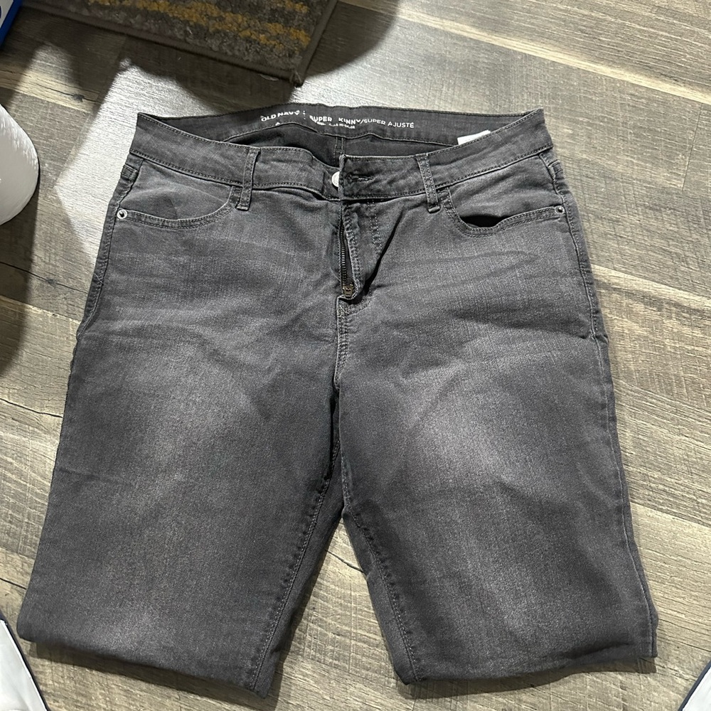 Gray Wash Jeans
